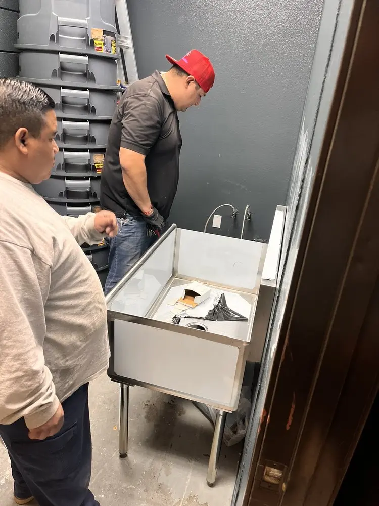 Commercial plumbing and sink installation in Buena Park